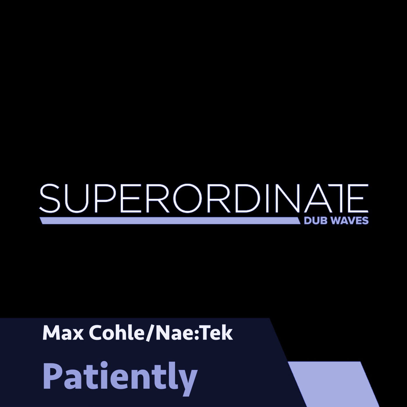 Max Cohle, Nae:Tek – Patiently [SUPDUB505]