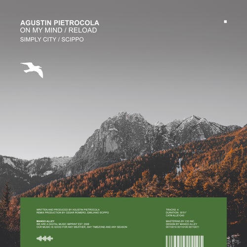 Simply City, Agustin Pietrocola – On My Mind / Reload [ALLEY243]