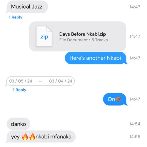 DJ Njabsta, Musical Jazz – Days Before Nkabi [6009553440206]