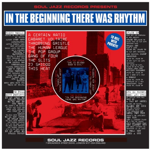 Throbbing Gristle, 23 Skidoo – Soul Jazz Records Presents IN THE BEGINNING THERE WAS RHYTHM [SJRD550]